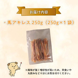 ペットドッグフード 馬アキレスロング 薄め 250g 1袋ペット ペット ペット ペット KT014