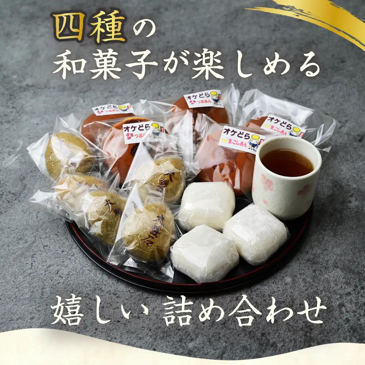 栄屋の銘菓詰合せ 4種セット 100年の歴史を誇る和菓子屋