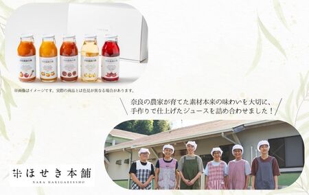 ほせき本舗　「大和高原の滴」おまかせジュース5本セット【hbk001】