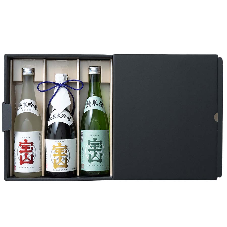 ＜宝山酒造＞宝山 純米飲み比べ 3本セット