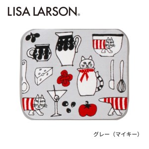 B272(グレー)　4色から選べるLISALARSON リサ・ラーソン バスマット 50×60cm【グレー（マイキー）】