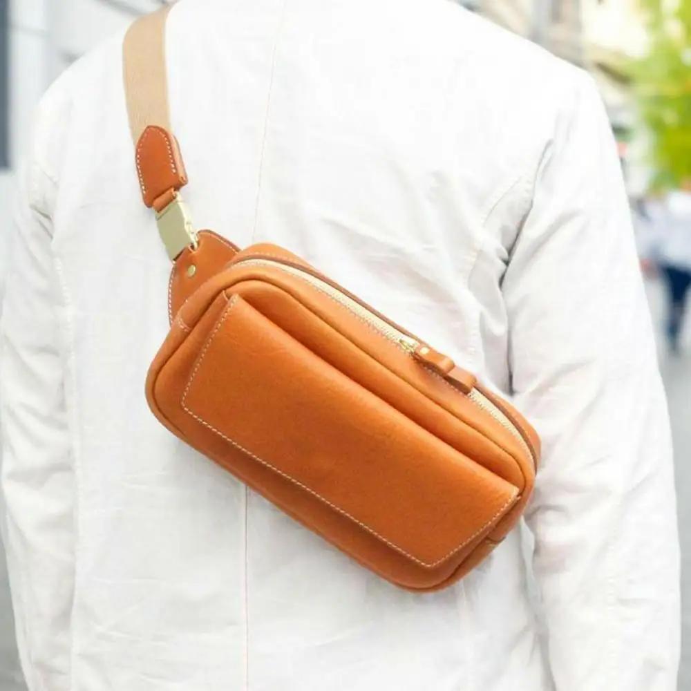 ＜カラー選択可能＞フラップソフトボディバッグ【福岡市内製造】 キャメル