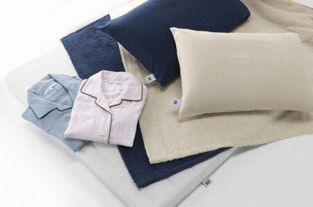 【大府市産新米5合付き】エアウィーヴ ピロー S-LINE × ピローケース ソフトタッチ ネイビー