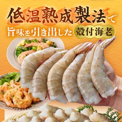 ふるさと納税 西尾市 殻付き低温熟成海老6尾×6P・K318 |  | 01