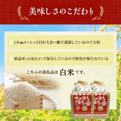 ふるさと納税 能代市 【白米】JAS有機米 きみまちこまち 4kg[No.5335-0296] |  | 03