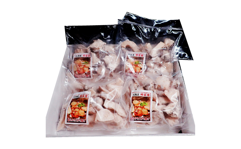 【北海道根室産】唐揚げ用タコ150g×4P A-14129