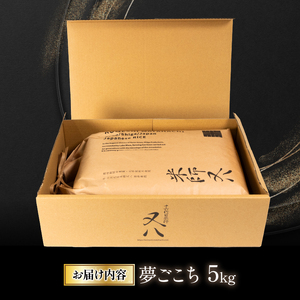 令和7年産 新米 夢ごこち 5kg  ( 夢ごこち 夢ごこち 夢ごこち 夢ごこち 夢ごこち )