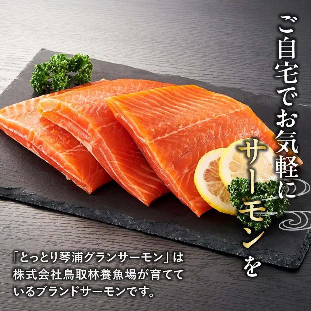スモークサーモン 数量限定 とっとり 琴浦 グランサーモン 1kg（3～10パック）