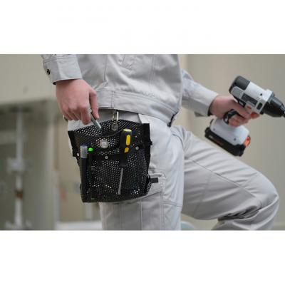 ふるさと納税 大河原町 ツールバッグ 工具バッグ メッシュ　ブラック アイリスオーヤマ[53752548] |  | 02