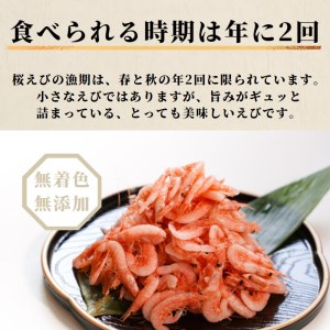焼津特選 釜揚げ桜えび 100g×5 (a15-560)