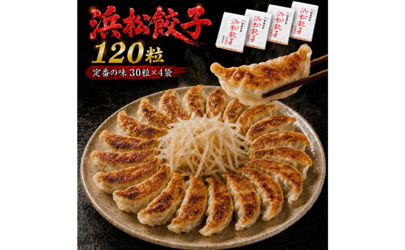 浜松餃子　120粒（定番の味　30粒×4袋）　総重量2.4kg！