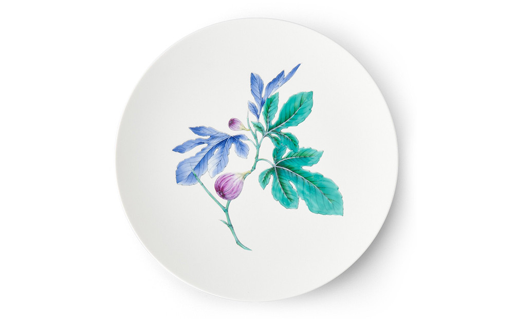 
【伊万里焼/畑萬陶苑】Restaurant MAISON（Paris）φ29cm Plate〈Fig〉
