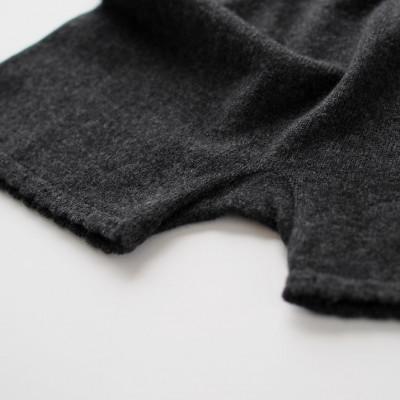 ふるさと納税 五泉市 やみつきカシミヤ100%とろける肌触りの腹巻パンツ(チャコールグレー) |  | 01