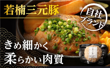 【3回定期便】佐賀牛と若楠三元豚のハンバーグ 食べ比べセット 計4個（2種×2個）/ナチュラルフーズ[UBH082]