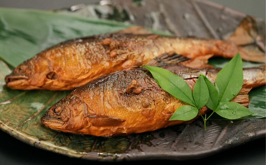 
子持ち鮎の甘露煮（3尾セット）(A631-1)
