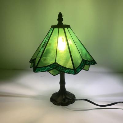 ふるさと納税 大村市 ステンドグラス ランプ 【スタンド型 緑】 |  | 02