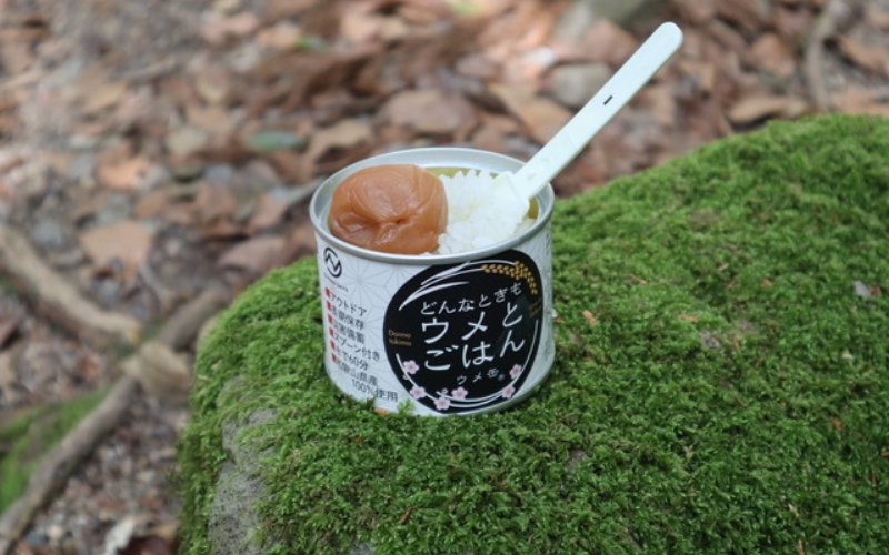 ウメ缶 どんなときもウメとごはん 12缶 | 【缶詰 防災】【ngao009A】
