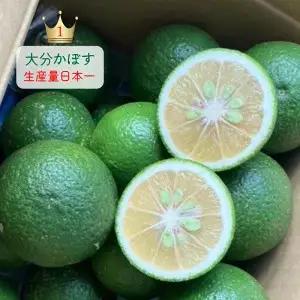 【先行予約】【訳あり】【選べる容量】農家直送！竹中農園 かぼす 約3.3kg_2473R-2