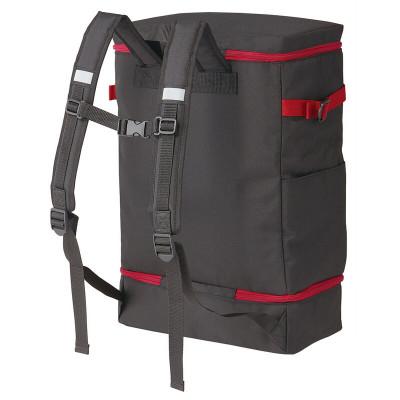 ふるさと納税 奈良市 スクエアバッグ27L 黒【エンブレム】 トラベルにも便利なリュック 681417 |  | 02