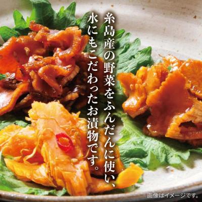 ふるさと納税 糸島市 【全6回定期便】荒木さん家の こだわり 漬物 6種 詰め合わせセット  [ACE003] |  | 01