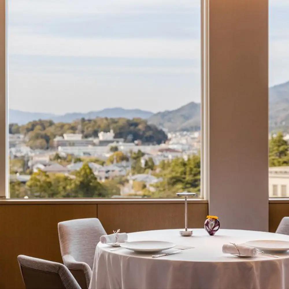 【大丸京都店おすすめ】ウェスティン都ホテル京都 Dominique Bouchet Kyoto Le RESTAURANT ペアディナーチケット｜東山 人気ホテル チケット
