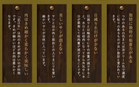 特選近江牛【頒布会(贅)】［全2回］