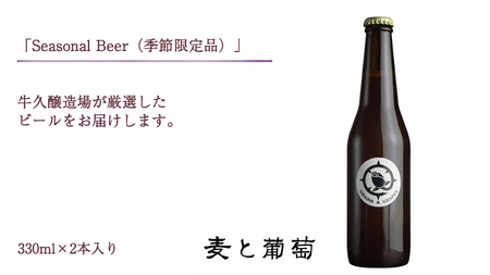 【 お中元 熨斗付 】 2年連続！《 ジャパン・グレートビア・アワーズ 受賞 》クラフトビール3種 計 6本セット 飲み比べ 茨城県産 牛久醸造場 330ml × 6本 ビール 地ビール クラフト お