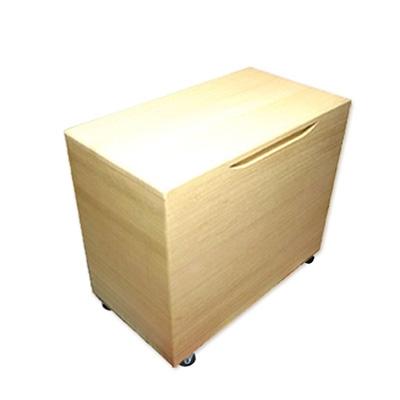 ふるさと納税 岸和田市 キャスター付き 桐製米びつ10kgサイズ　無地