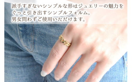 K18 喜平リング(S) イエローゴールド 11号 [シエロ 山梨県 中央市 21470929-e] 喜平 指輪 リング  キヘイ 幅広 地金リング 18k 18金  ユニセックス No.js1720