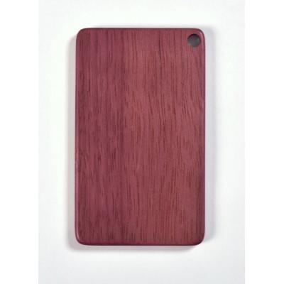 ふるさと納税 東川町 木製ICカードケース(窓なし)　<樹種:パープルハート 紫>【0092-004-04】