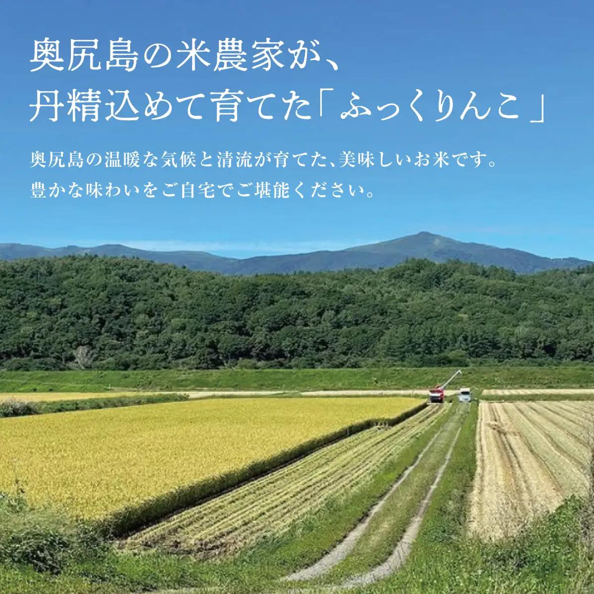 令和7年産 奥尻産米「ふっくりんこ」10kg入り