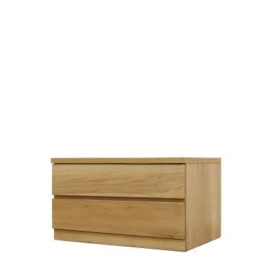 ふるさと納税 大川市 幅70-2段(奥行44cm)オーク色 クローゼットチェスト「フィット」大川家具【丸田木工】