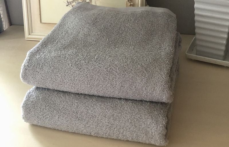 90×200超大判バスタオル２枚セット（オリオングレー）泉州タオル【泉州タオル 国産 吸水 普段使い 無地 シンプル 日用品 家族 ファミリー 大阪 泉佐野 大阪府 泉佐野市】
