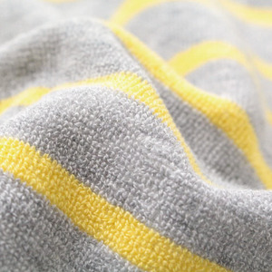 松藤テリー　シンプルスタイルタオル　杢/ゴールド　3枚（009_5172）