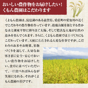 くよもん農園 愛荘町産 キヌヒカリ 5kg  令和6年産　白米 精米　AG03