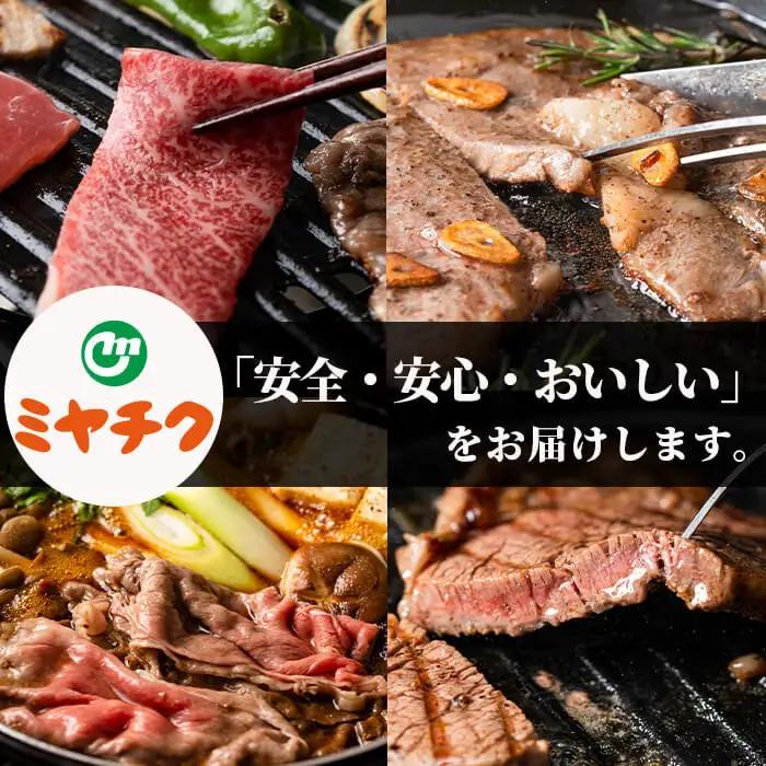 宮崎牛肩ローススライス(400g)お肉 冷凍 国産【R-35】【ミヤチク】