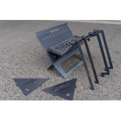 ふるさと納税 八尾市 danran L マルチフラット焚き火台/CAMP873(キャンプ/アウトドア)G130 |  | 01