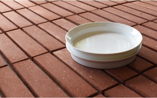 1616/ TY Round Deep Plate 200 White 2枚セット【1616/arita japan】有田焼