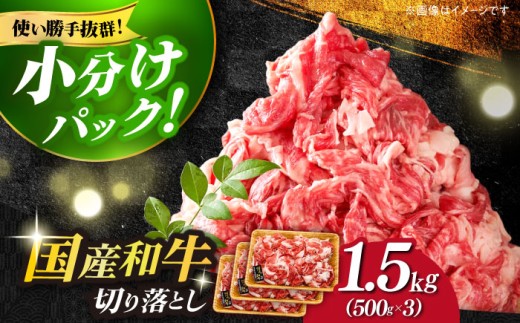 博多和牛切り落とし 1.5kg(500g×3p）《築上町》【MEAT PLUS】博多和牛 黒毛和牛 赤身 肩 カタ バラ 切り落とし 切落とし 牛肉 訳あり 訳アリ ワケアリ 肉 家庭用 自宅用 ブランド和牛 和牛 博多 福岡 肉じゃが 牛丼 カレー 料理 おかず 小分け 使い切り 冷凍 [ABBP019] 22000 22000円