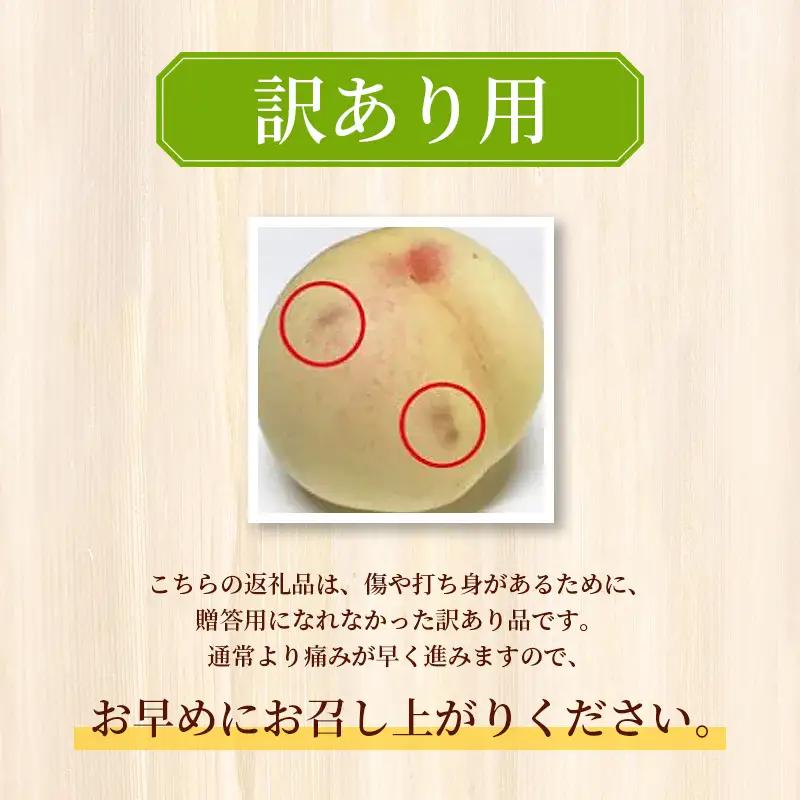 訳あり 桃 岡山県産訳あり白桃白皇3.8kg 【hnds008】