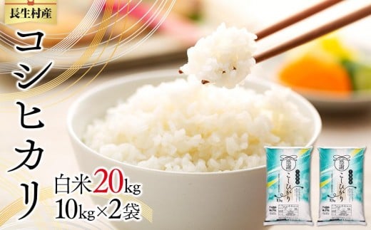 I01-B01-00 【令和７年産】長生産コシヒカリ（白米20kg）
