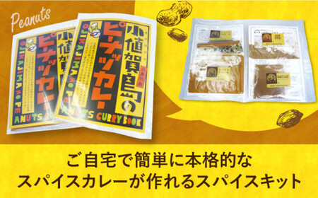 小値賀島の ピーナッツ カレー スパイス キット (4人前×2セット)[DAA021]/ 落花生 ピーナッツ