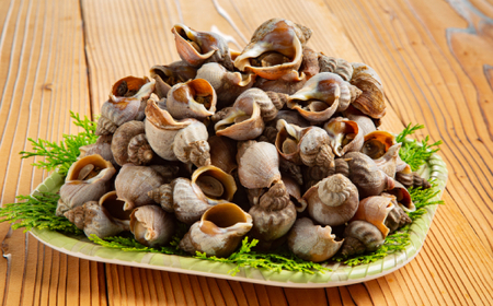 13-131 エゾばい貝(磯ツブ)【醤油煮】1.5kg（300g×5）