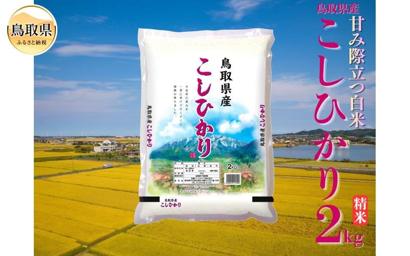 
                  こしひかり◇鳥取県産◇精米2kg_T2600512　こしひかり、コシヒカリ、精米、白米、ご飯、銘柄米、鳥取県、鳥取県産
                