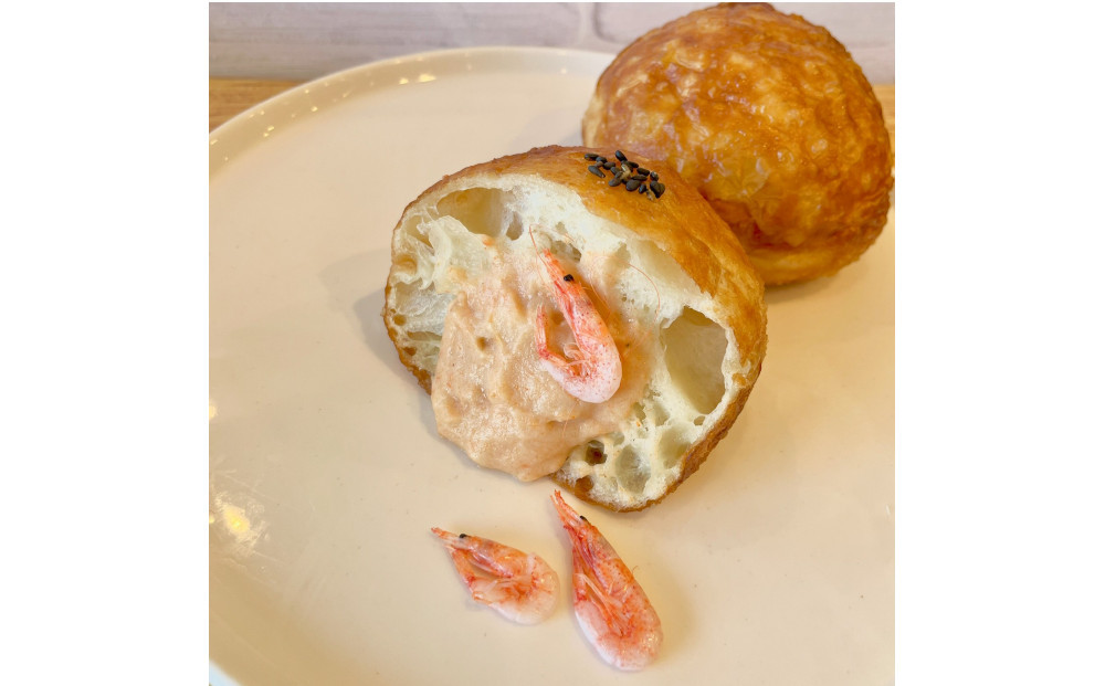 駿河湾しらす・桜えびの揚げパンセット（しらすチーズ・とろ～りクリーミィ桜えび）各３個