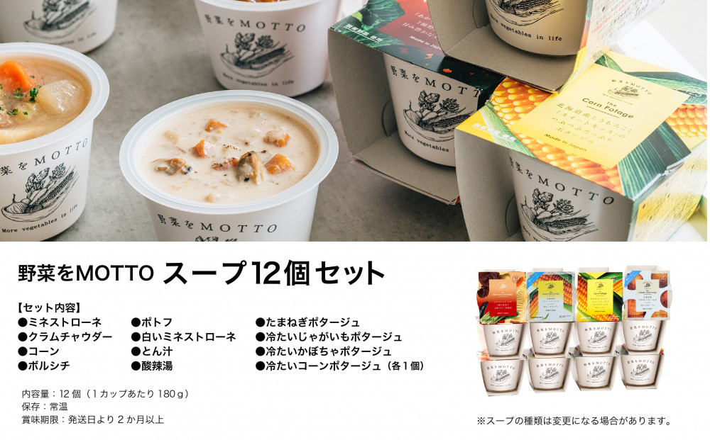 レンジで1分 野菜をMOTTO スープ 12個 セット レトルト インスタント 国産 ダイエット ベジMOTTOスープ  具だくさん 時短 手軽