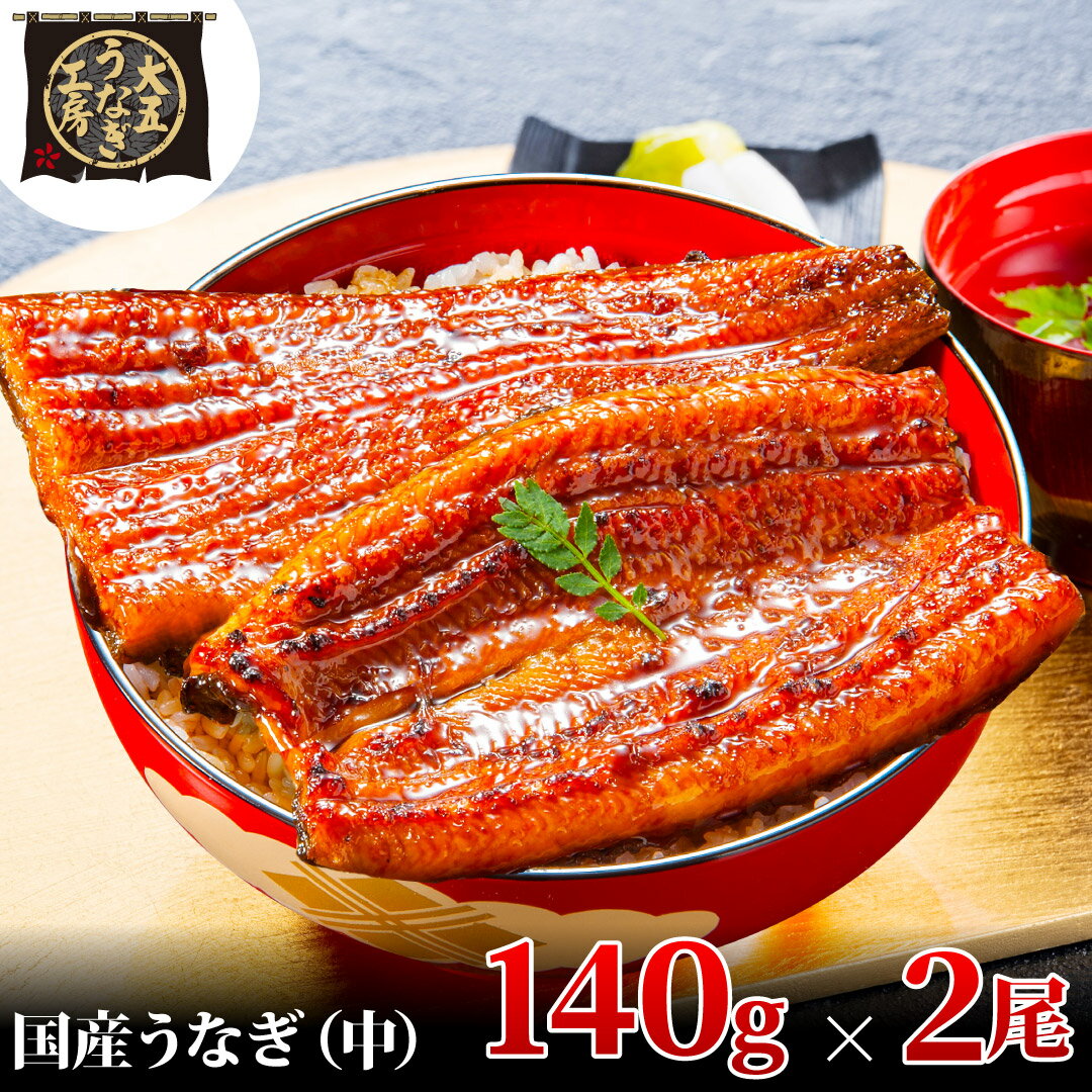 【ふるさと納税】うなぎ蒲焼 140g 選べる尾数 うなぎ ウナギ 鰻 蒲焼 蒲焼き冷凍 国産 大五 大五通商 静岡 島田市