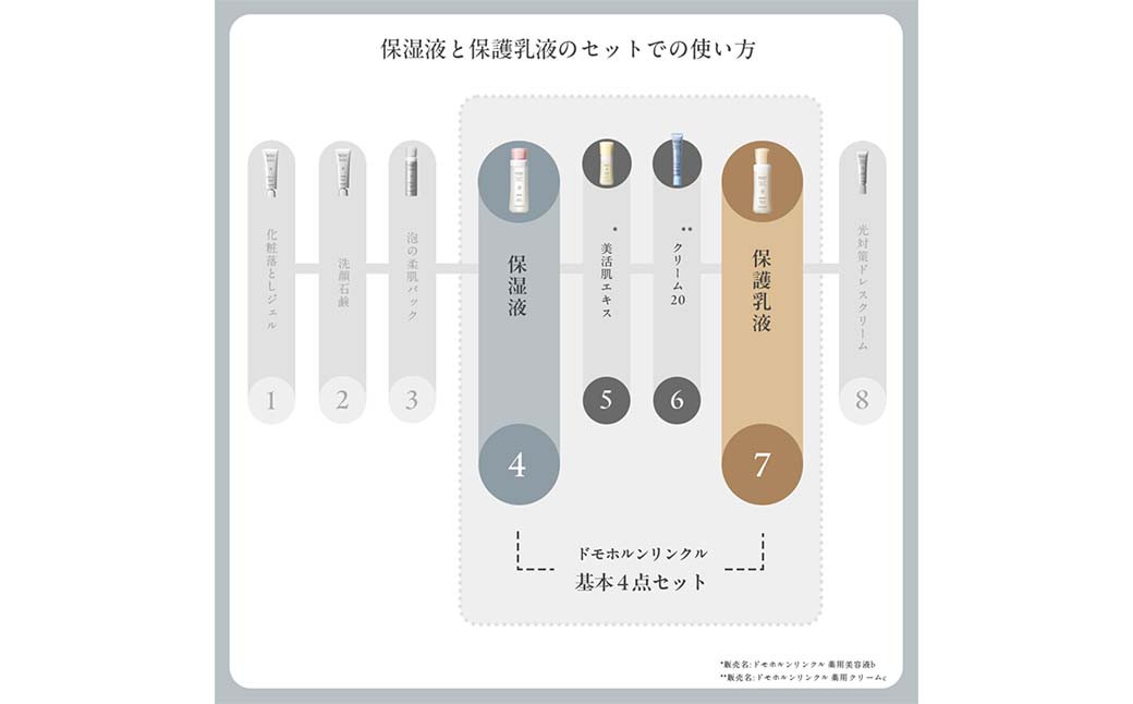 再春館製薬所 ドモホルンリンクル 基礎 セット