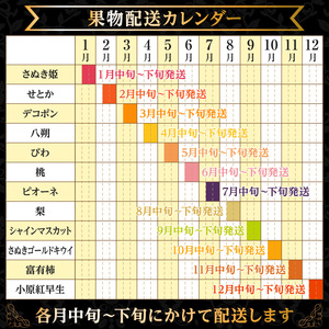 フルーツ 定期便 果物 旬 【完全30本限定！】月の旬果プレミアム定期便♪(12ヶ月連続）_M102-0039