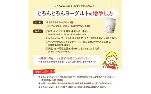 とろんとろんヨーグルト2個セット 【 ZIP!で紹介 とろんとろんヨーグルト トロントロンヨーグルト トロントロン 乳製品 川南町 送料無料 】